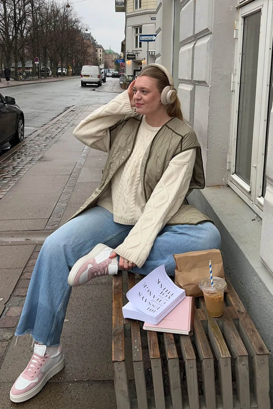 Best Cph77 Leather Mix Frauen Sneaker