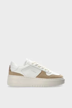 Clearance Cph75 Leather Mix Frauen Sneaker