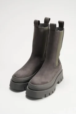 Hot Cph685 Nabuc Frauen Stiefel