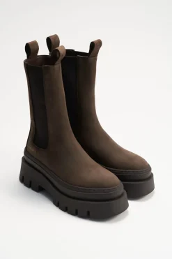 Hot Cph685 Nabuc Frauen Stiefel