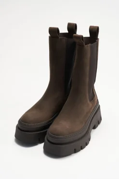Hot Cph685 Nabuc Frauen Stiefel