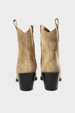 Hot Cph238 Suede Frauen Westernstiefel