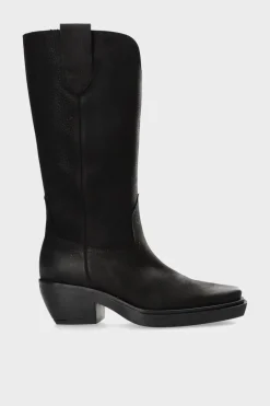 Hot Cph283 Waxed Nabuc Frauen Westernstiefel
