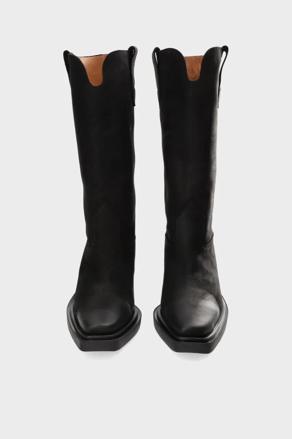 Hot Cph283 Waxed Nabuc Frauen Westernstiefel